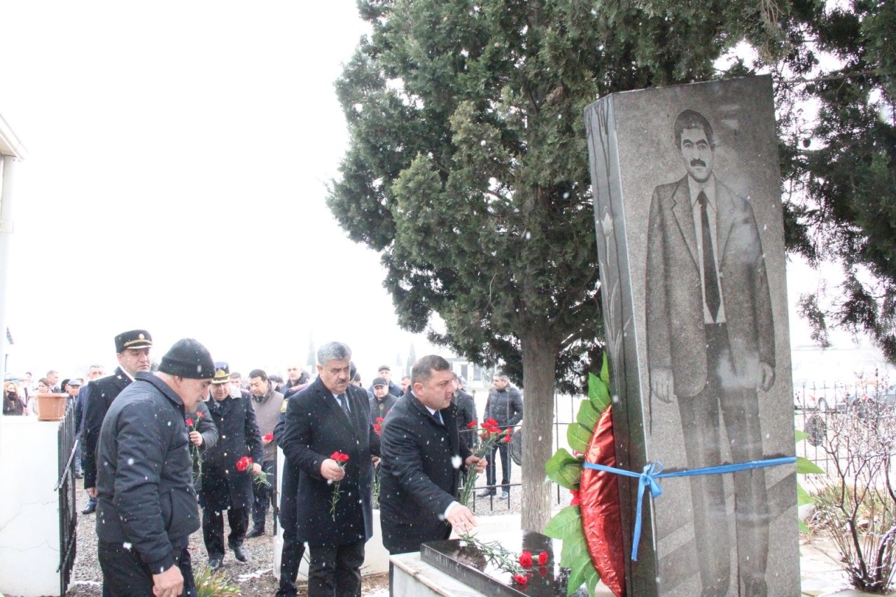 Goranboyda anım tədbirləri keçirildi - FOTOLAR